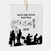 High School Musikband-Mutter Keramikornament (Rechts)