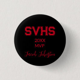 High School MVP Button Button