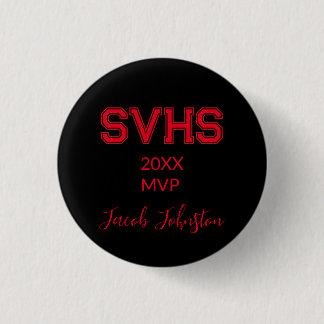 High School MVP Button Button