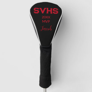 High School MVP-Fahrer Golf Headcover