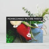 High School Pre-Dance Picture Party Einladung (Stehend Vorderseite)
