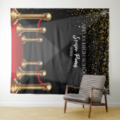 High School Prom Hintergrund Hollywood Red Tepet Wandteppich (Beispiel (Horizontal))