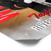 High School Senior Marching Band Photo Sports Poster (Ecke)