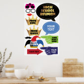 High School Wiedersehen Fotobooth Prophet Kit Poster (Küche)