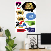 High School Wiedersehen Fotobooth Prophet Kit Poster (Heimbüro)