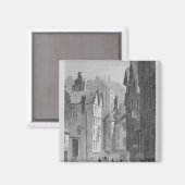High School, Wynd, Edinburgh, graviert von Magnet (Vorderseite/Rückseite)