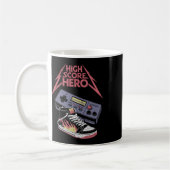 High Score Held Retro Gaming Gamer Kaffeetasse (Links)