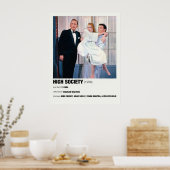 High Society 1956 Alternative Film Poster (Küche)