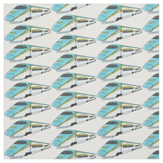 High speed bullet train cartoon illustration stoff (Muster)