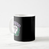 High Spirits Funny Ghost Weed Halloween Spaß Kaffeetasse (Vorderseite Links)