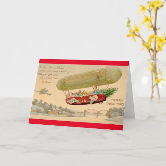 High Spirits Weihnachtskarte Karte (Gelbe Blume)