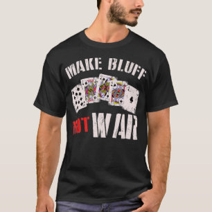 High Stake Spieler Plunger Poker Glücksspiel Make T-Shirt