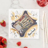 High Steaks | Freunde Dinner Serviette (Beispiel)