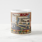 High Steaks | Freunde Jumbo-Tasse (Vorderseite)