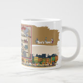 High Steaks | Freunde Jumbo-Tasse (Rechts)