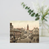 High Street, Dumfries, Schottland Postkarte (Stehend Vorderseite)