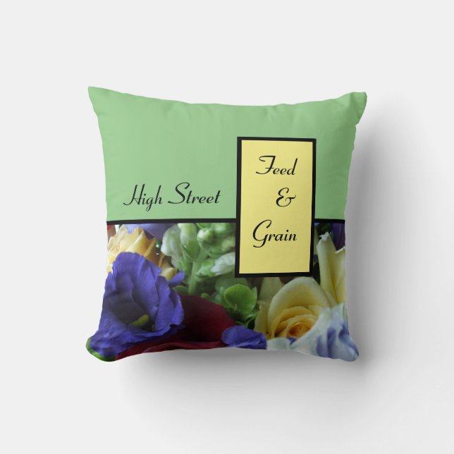 High Street Füttre & Grain Kissen (Vorderseite)