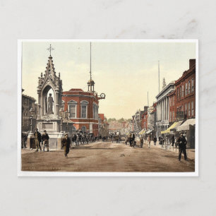 High Street, Maidstone, England klassisches Photoc Postkarte