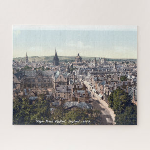 High Street Oxford Panorama, c1905 England Puzzle