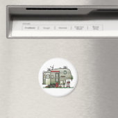 High Tech 5th Wheel Camper Magnet (In Situ (Geschirrspüler))