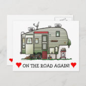 High Tech 5th Wheel Postkarte (Vorne/Hinten)