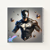 "High-Tech-Anzug Channels Power" Notizblock (Rückseite)