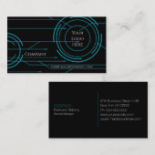 High Tech Business Card Visitenkarte (Vorne/Hinten)
