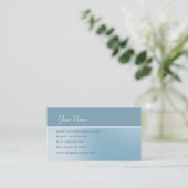 High-Tech - Eis Visitenkarte (Stehend Vorderseite)