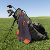 High Tech Maßgeschneiderter Hund Golfhandtuch (Gras)