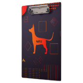 High Tech Maßgeschneiderter Hund Klemmbrett (Links)