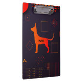 High Tech Maßgeschneiderter Hund Klemmbrett (Rechts)