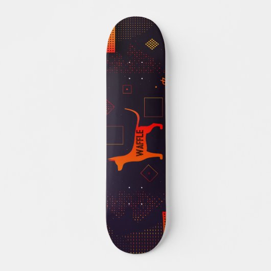 High Tech Maßgeschneiderter Hund Skateboard (Vorne)