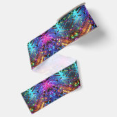 High Tech Regenbogen-Schaltplatinenband Ripsband (Rückseite)