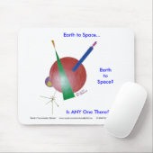 "High Tech Telefone to God" Mousepad (Mit Mouse)