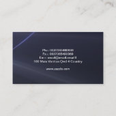 High-Teche Visitenkarte (Rückseite)