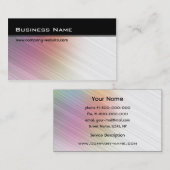 High-Teche Visitenkarte (Vorne/Hinten)