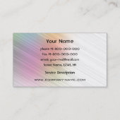 High-Teche Visitenkarte (Rückseite)