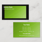 High-Teche Visitenkarte (Vorne/Hinten)