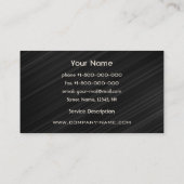 High-Teche Visitenkarte (Rückseite)