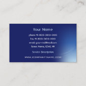 High-Teche Visitenkarte (Rückseite)