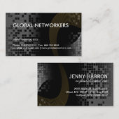 High-Teche Visitenkarte (Vorne/Hinten)