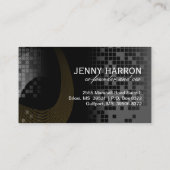 High-Teche Visitenkarte (Rückseite)