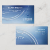 High-Teche Visitenkarte (Vorne/Hinten)