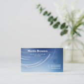 High-Teche Visitenkarte (Stehend Vorderseite)