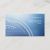 High-Teche Visitenkarte (Rückseite)