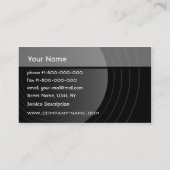 High-Teche Visitenkarte (Rückseite)