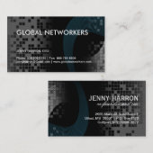 High-Teche Visitenkarte (Vorne/Hinten)