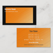 High-Teche Visitenkarte (Vorne/Hinten)