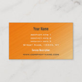 High-Teche Visitenkarte (Rückseite)