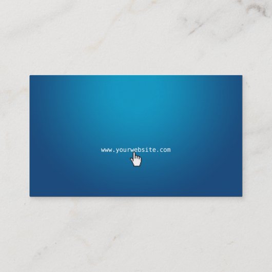 High-Teche Visitenkarte des (Rückseite)